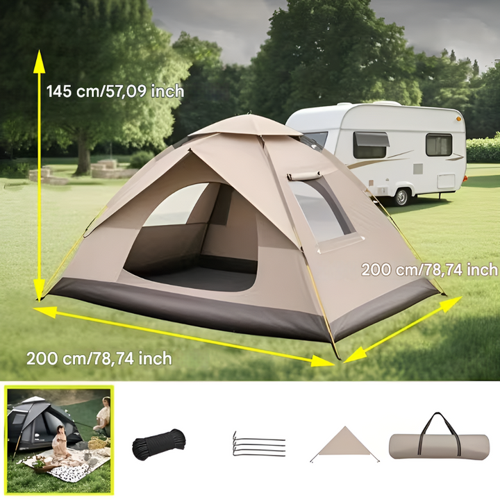 Buiten automatische snel op te zetten campingtent