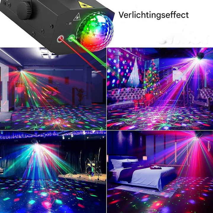 2-in-1 laserdiscolicht