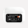 Draadloze bluetooth-koptelefoon met display