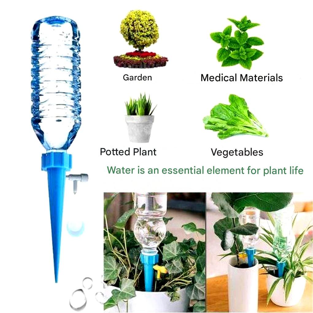 Automatische plantenbewateringspennen (verpakking van 12) – Tuinhulp met instelbare stroming