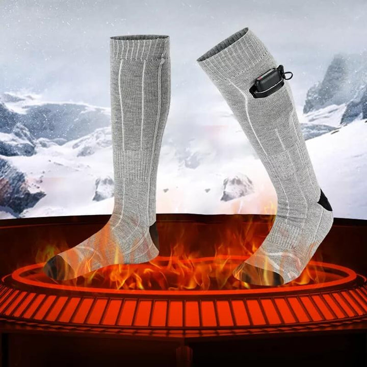 Verwarmde sokken met drie standen en 8 uur warmte