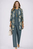 Driedelige set met vest, top en broek