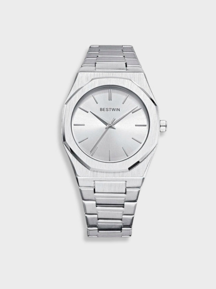 Tijdloos horloge van roestvrij staal | Klassieke elegantie