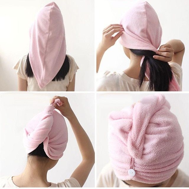 Magic WrapCap | Microfiber Handdoek Sneldrogend Haar