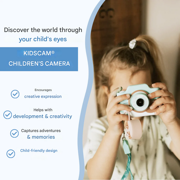 Kindercamera met Foto- en Video-opname – Duurzaam en Gebruiksvriendelijk