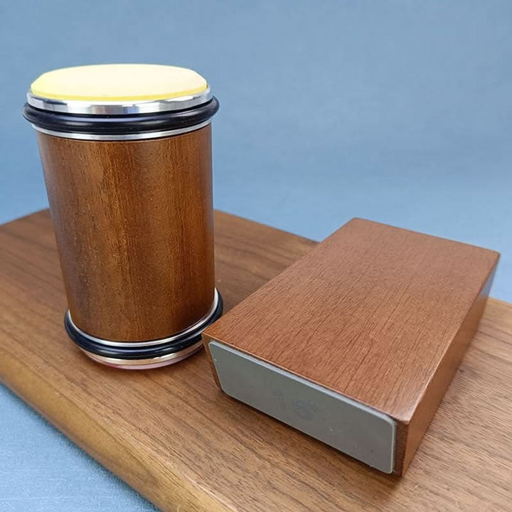 Rollende messenslijper tuimelaar magnetische hoekgeleider hout draagbaar diamant