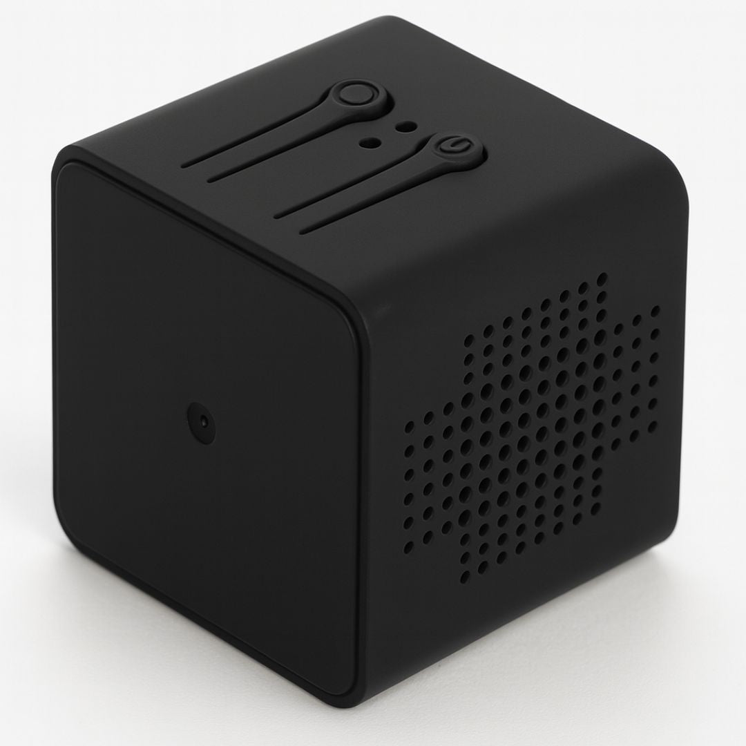 Bewakingscamera voor binnen en buiten | Mini Wi-Fi-camera met live-uitzending naar mobiel | Draadloos en compact | MiniGuardiano