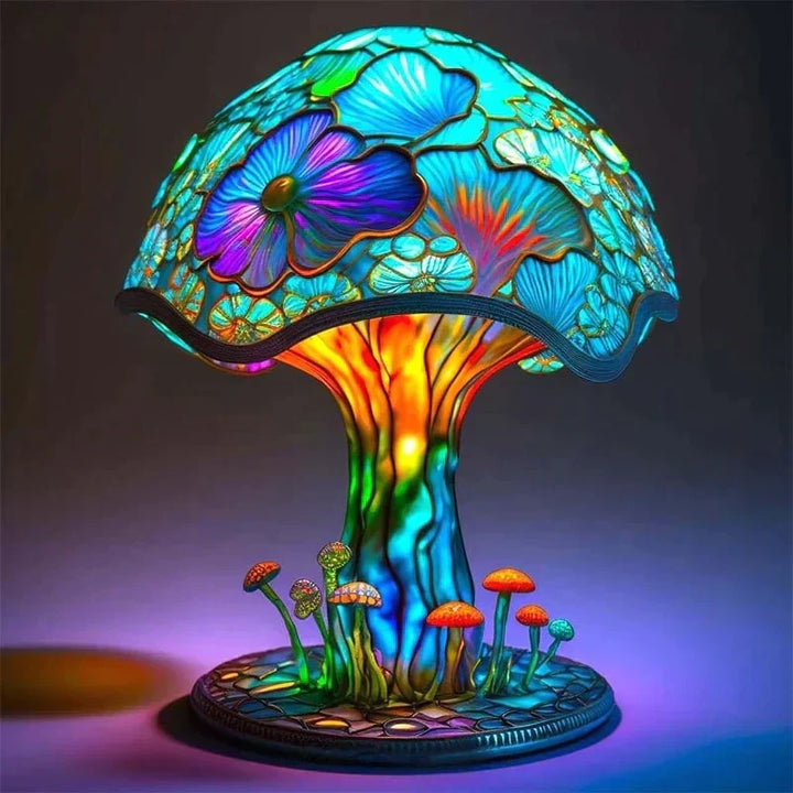 AuraLume Lamp - Betoverend Glazen Design | Magische Sfeer