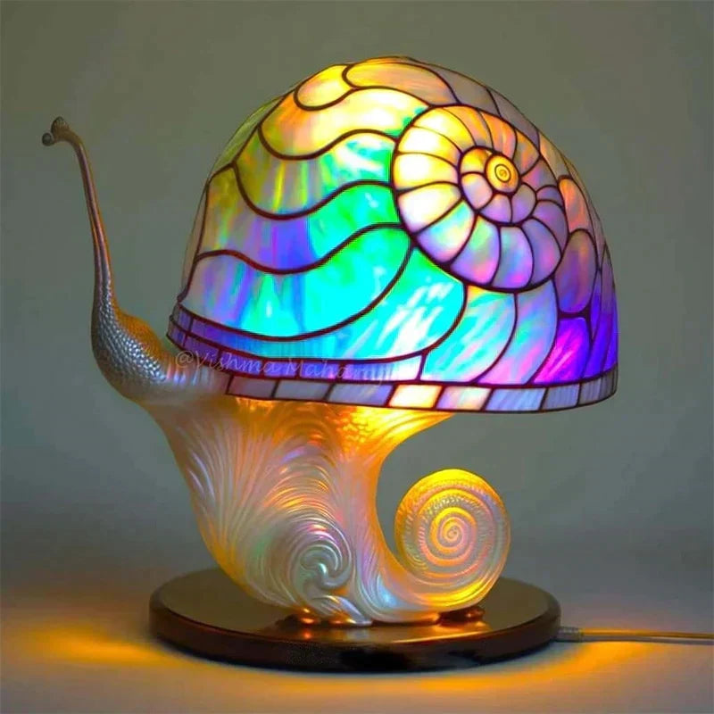 AuraLume Lamp - Betoverend Glazen Design | Magische Sfeer