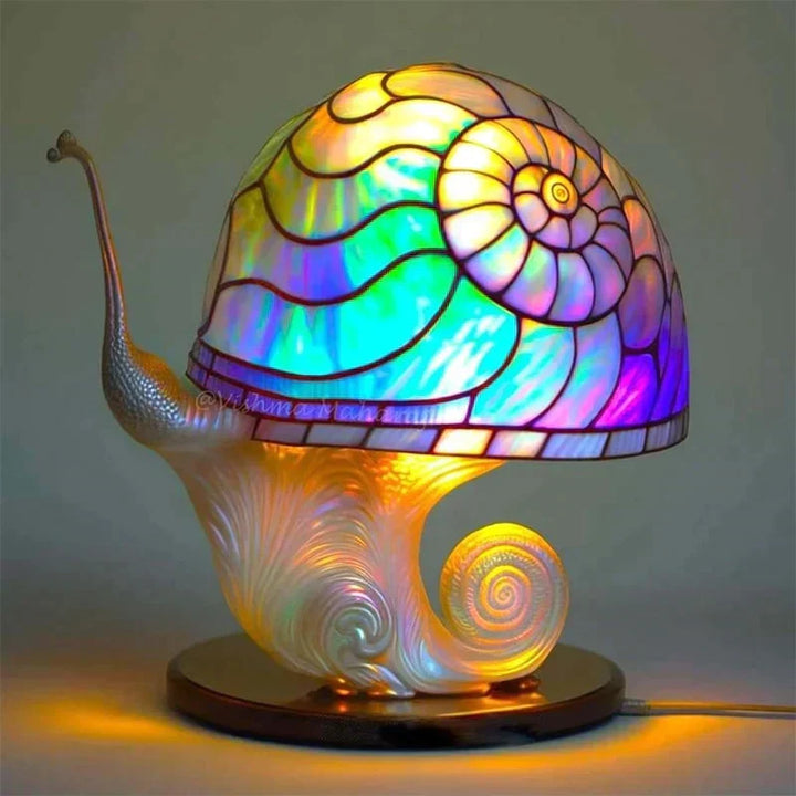 AuraLume Lamp - Betoverend Glazen Design | Magische Sfeer