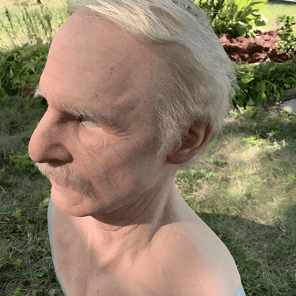 Realistisch uniseks gezichtsmasker voor cosplay en Halloween