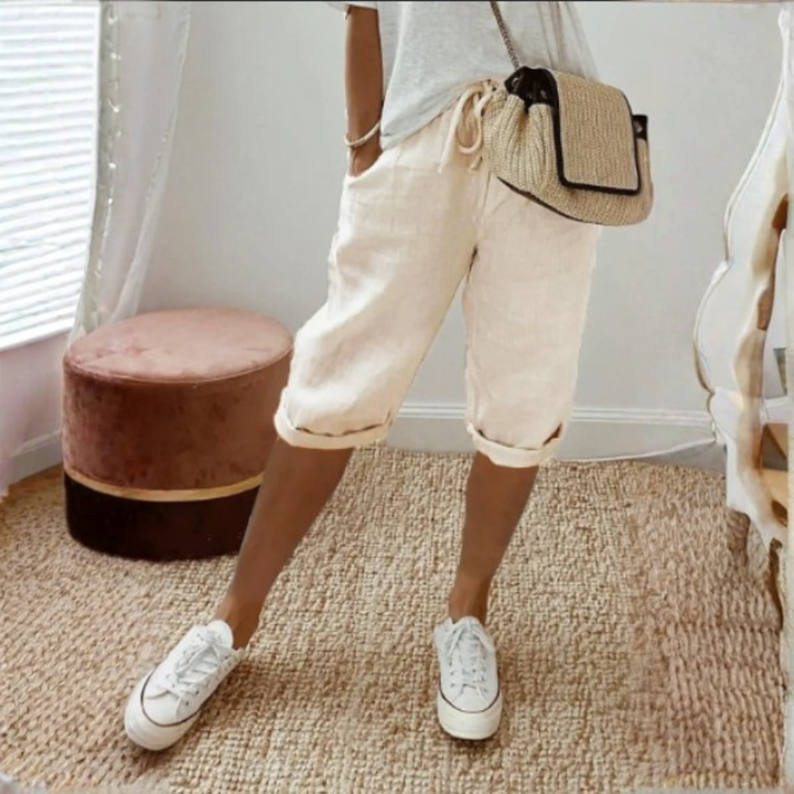 Ademende Damesshorts met Zakken