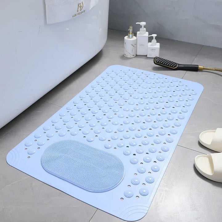 Antislip Douchemat met Ingebouwde Voetscrubber