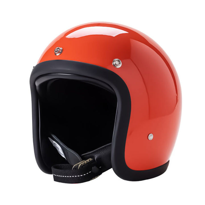AeroGuard Vintage Helm Gecertificeerd volgens DOT- en ECE-Normen