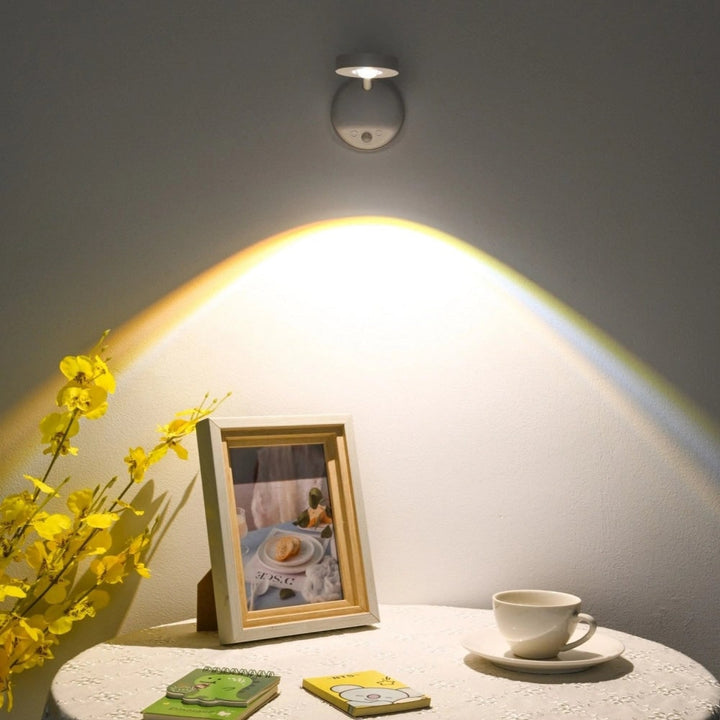 Wandlamp voor schilderij, draadloze wandlamp, LED snoerloos, magnetisch, verstelbaar