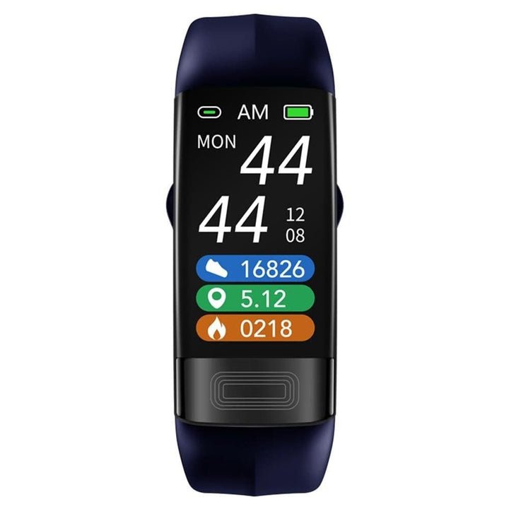 Waterbestendige fitnesstracker wearable hartslag activiteit siliconen band ECG-monitor
