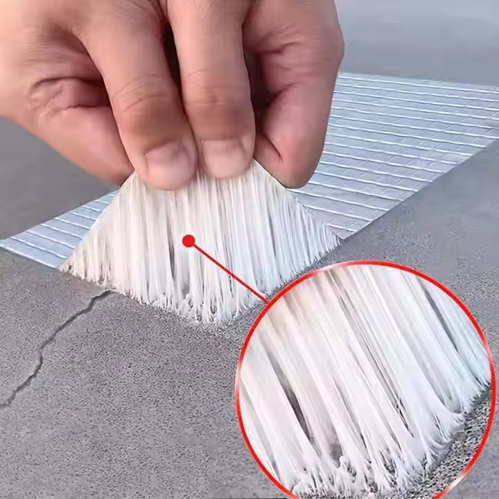 Waterdichte tape butyl sterke kleefkracht aluminiumfolie achterzijde dakreparatie lekkage afdichten