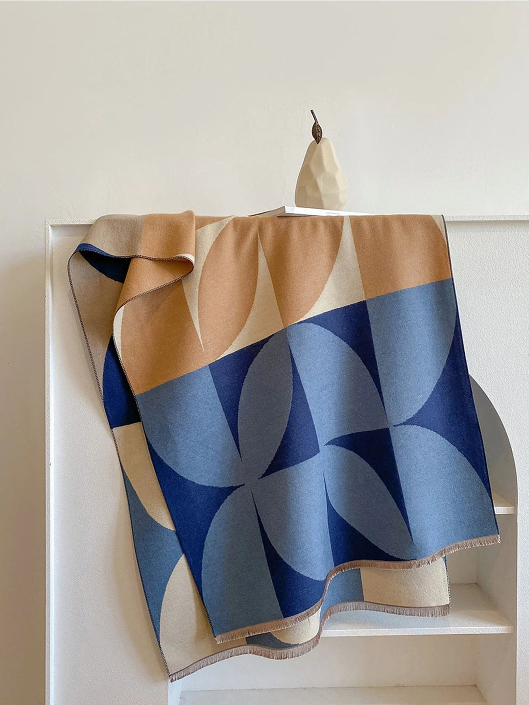 Omkeerbare kasjmieren sjaal voor dames – elegantie en warmte