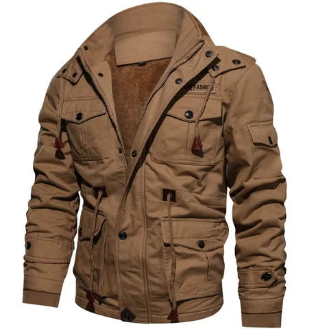 Dames utility veldjack met sherpavoering