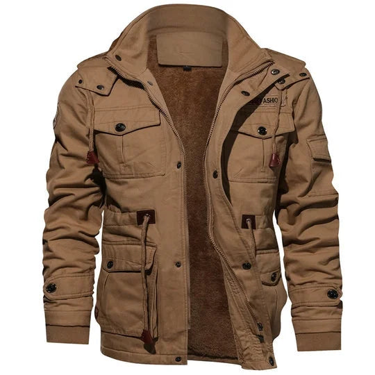 Dames utility veldjack met sherpavoering