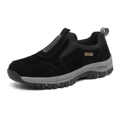 Suede-look instapschoenen met gedempte zool