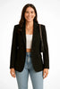 Getailleerde blazer met één knoop
