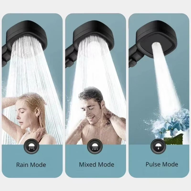 AquaPulse Douchekop - Hoge Druk | Verstelbare Sproeistanden