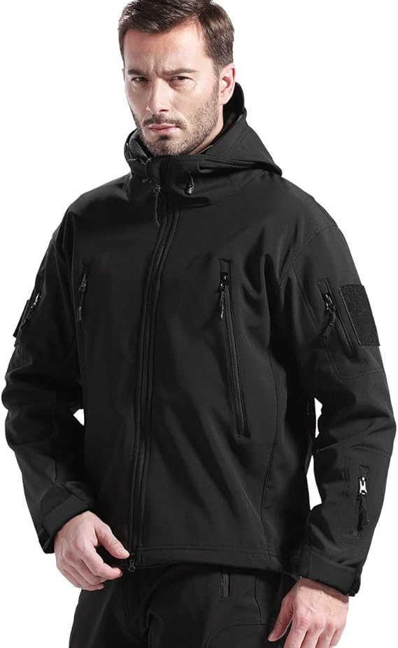 Waterdichte winddichte outdoorset van jas en broek met fleecevoering